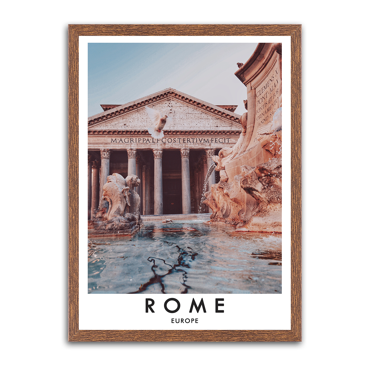 Rome : HD Metal Wall Art