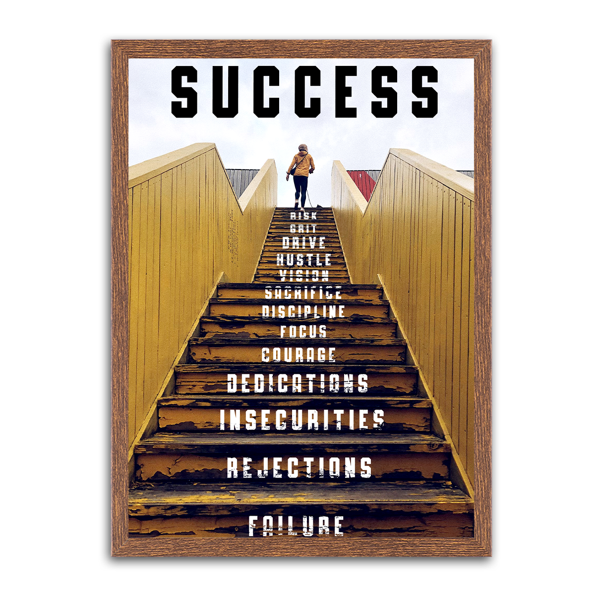 Success III HD Metal Wall Art