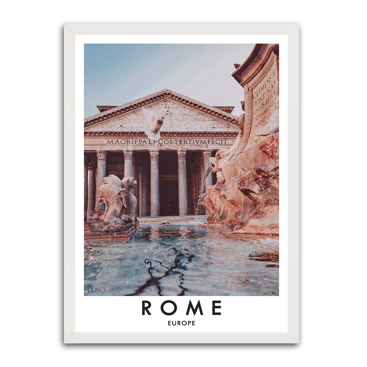 Rome : HD Metal Wall Art