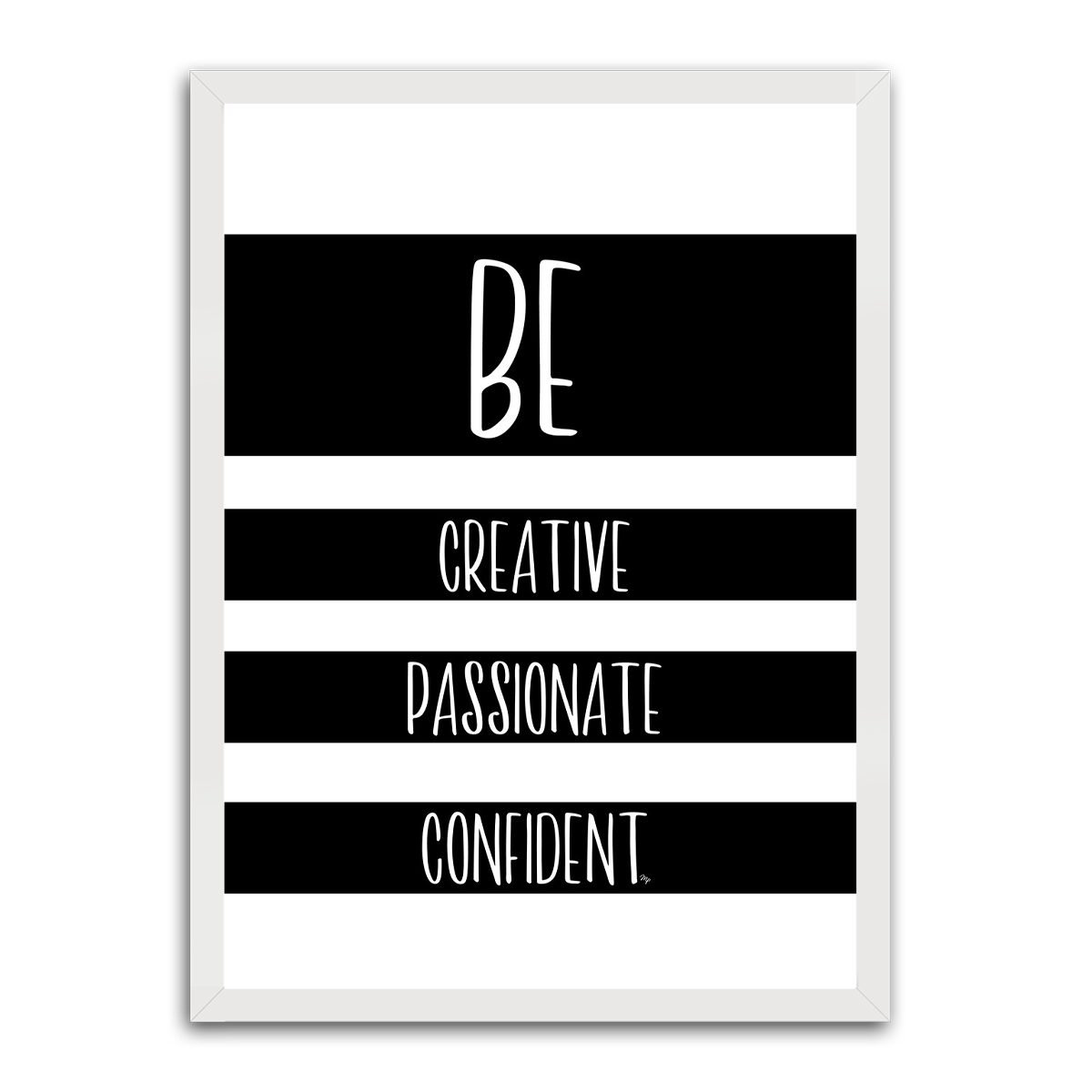 Be creative HD Metal Wall Art