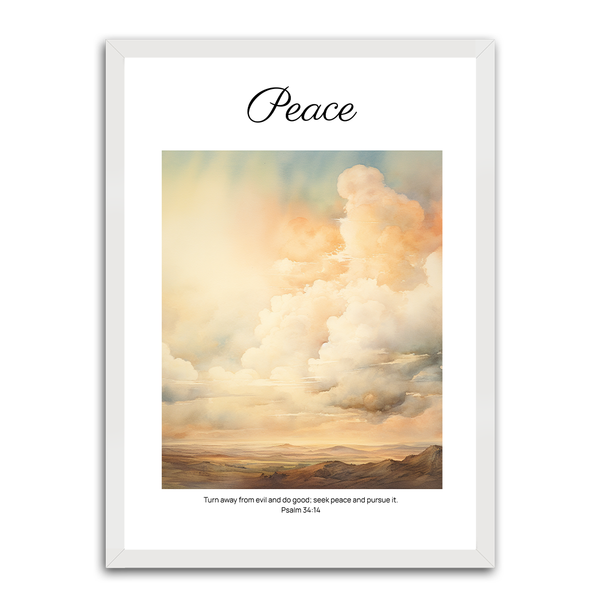 Peace 2: HD Metal Wall Art