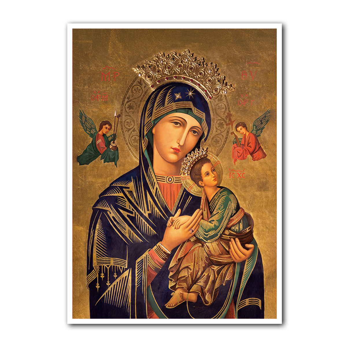 Our Lady of Perpetual Help - Metal Wall Art