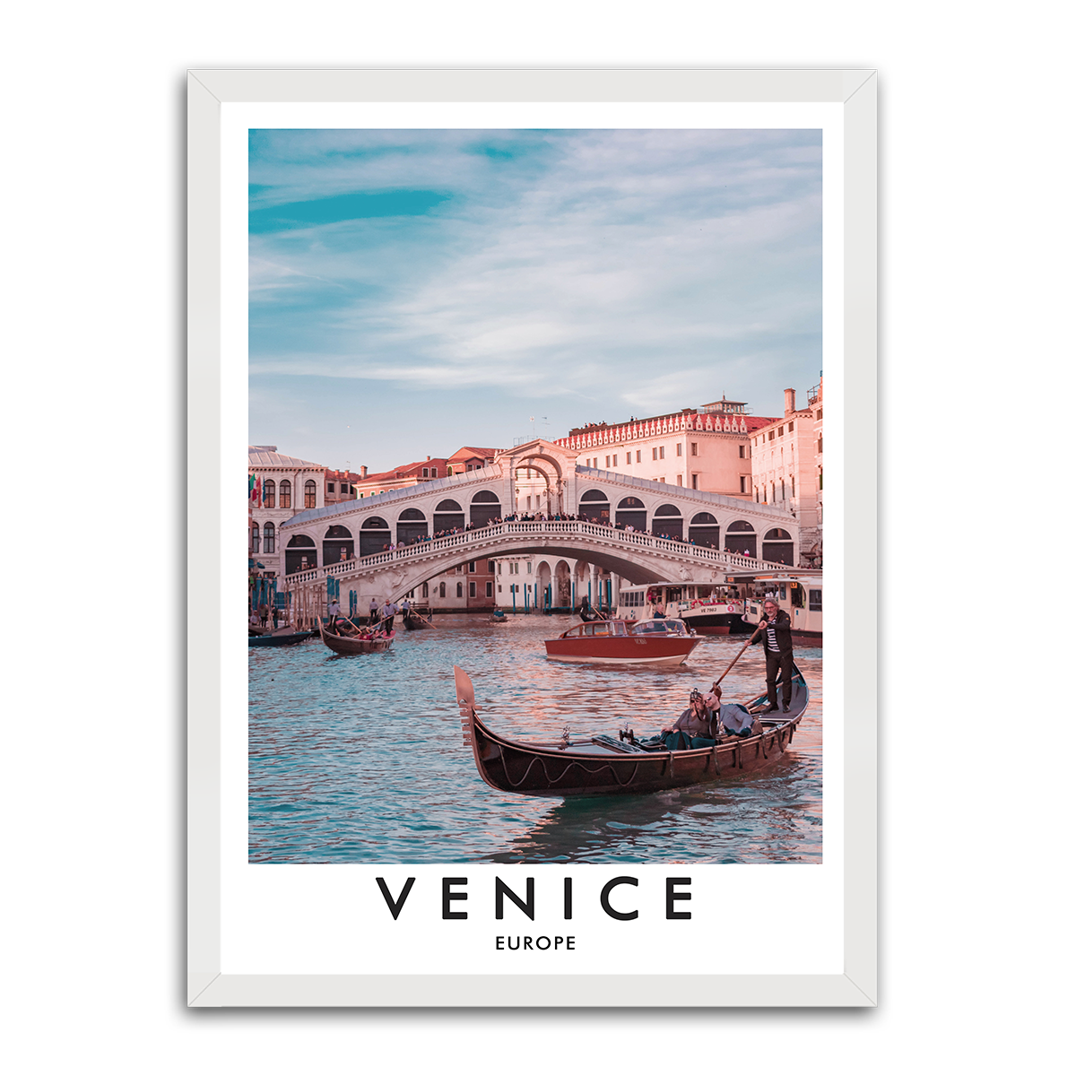 Venice HD Metal Wall Art