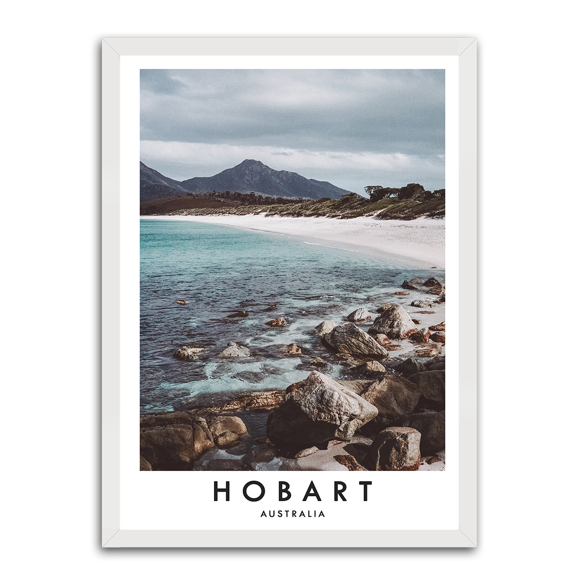 Picturesque Hobart: HD Metal Wall Art