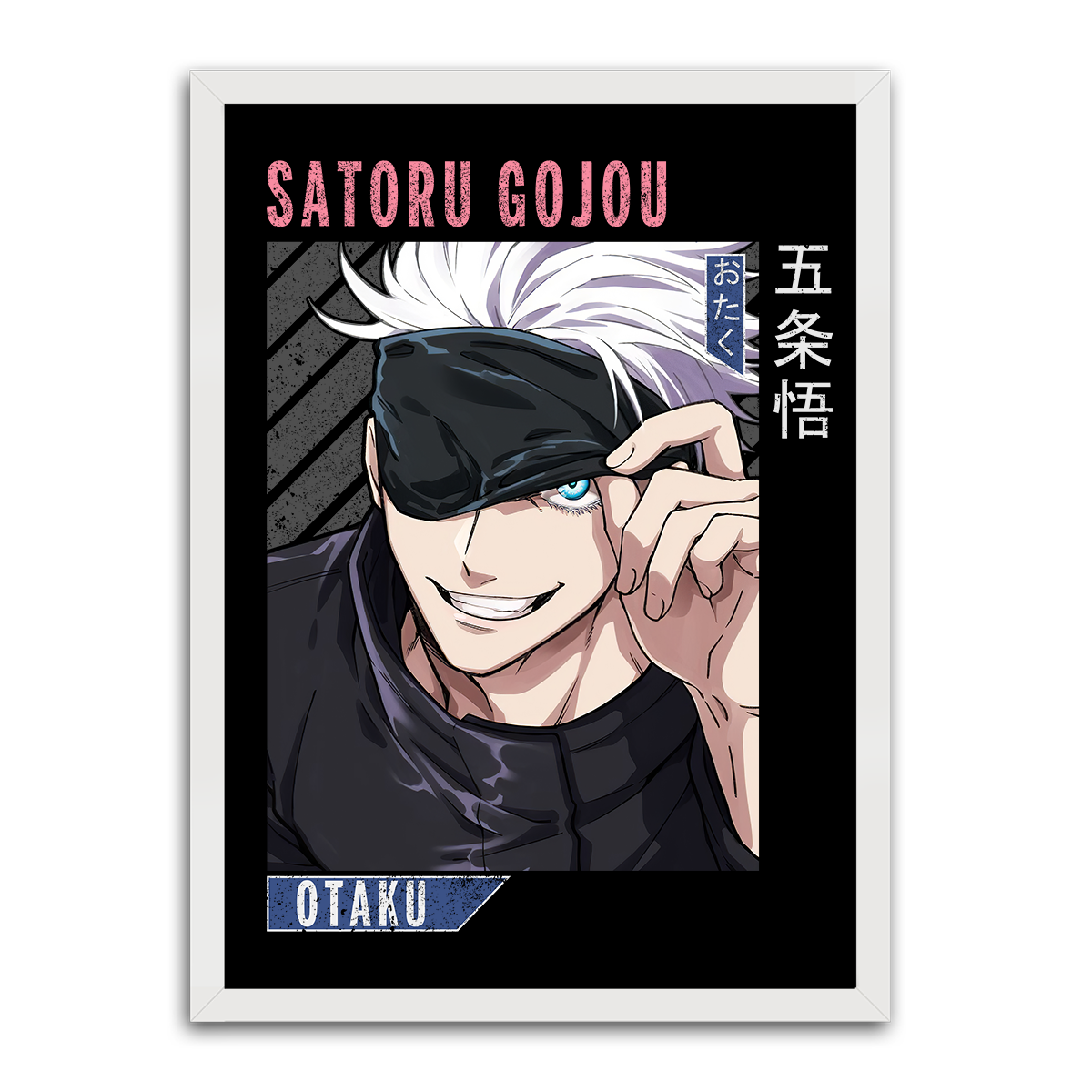 Satoru Gojou Hd Metal Wall Art