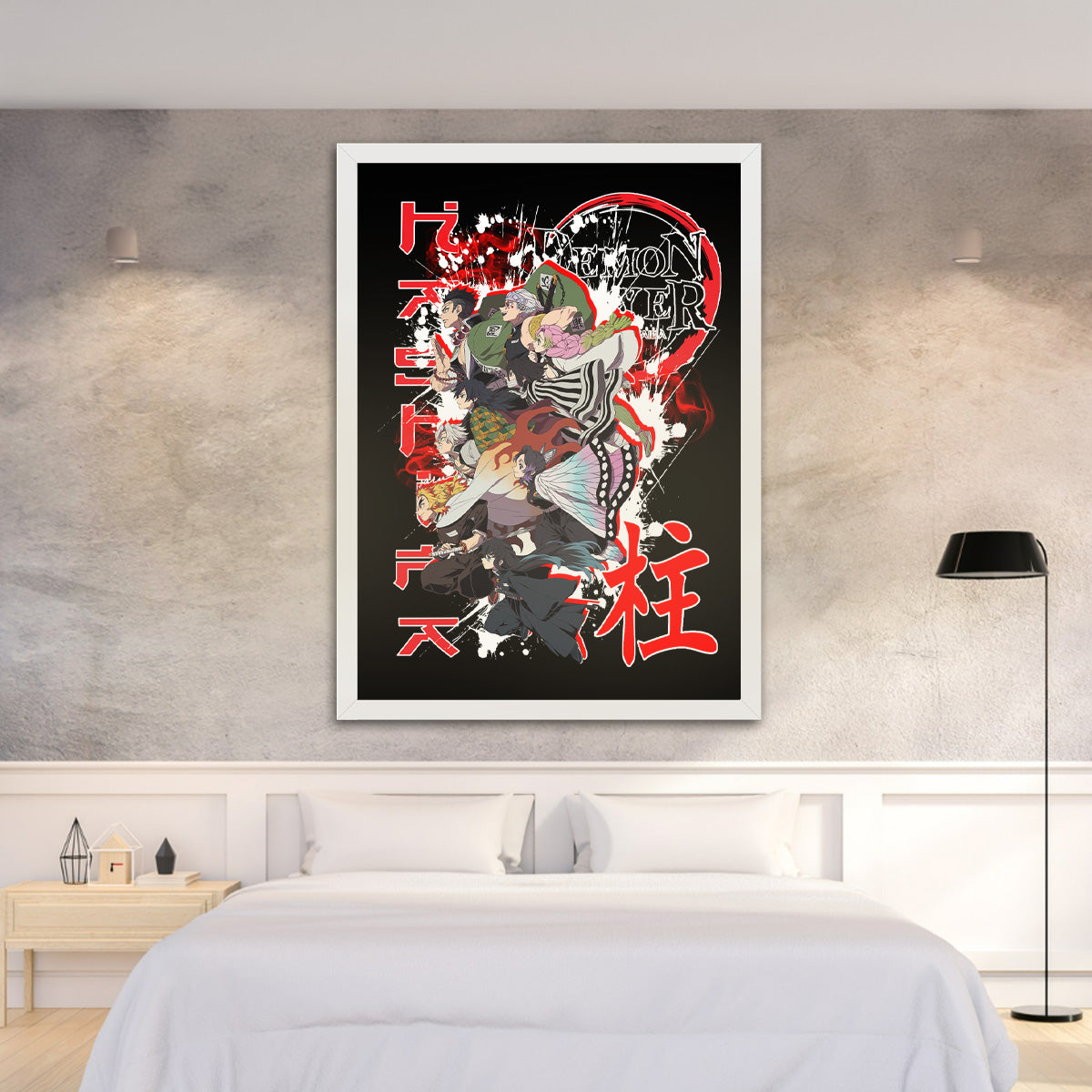 Conquer Evil: Demon Slayers HD Metal Wall Art