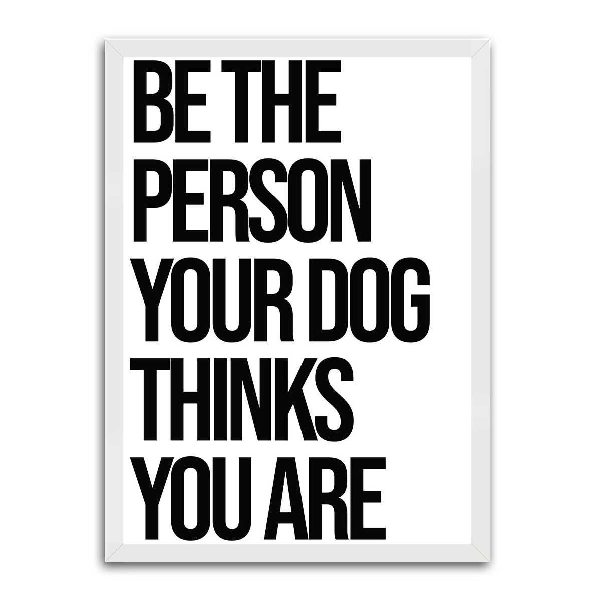 Be The Person HD Metal Wall Art