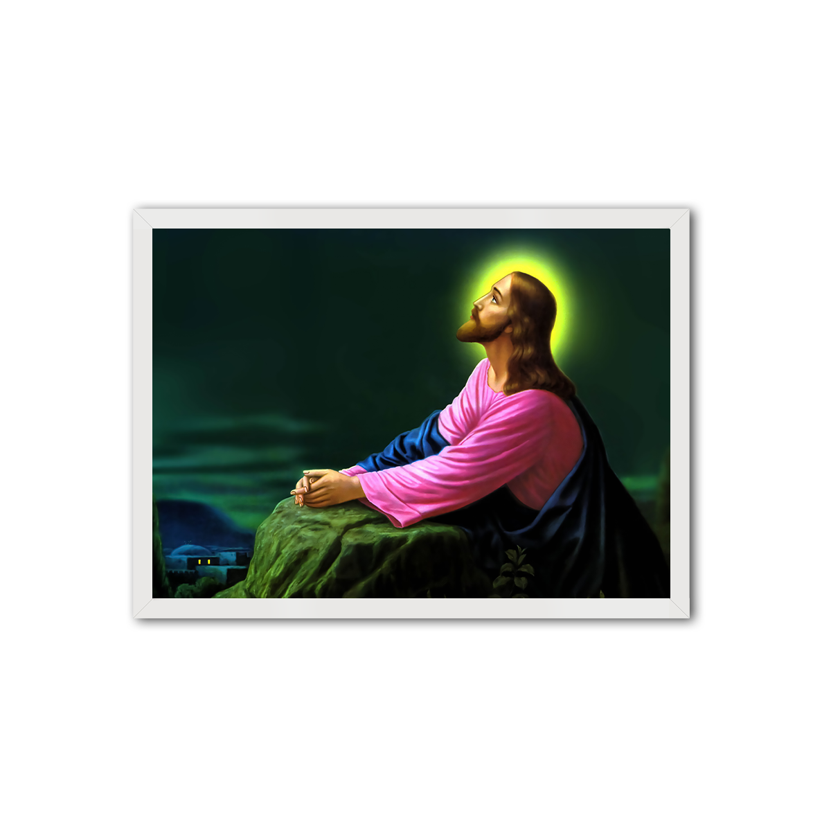 Prayer of Jesus HD Metal Wall Art