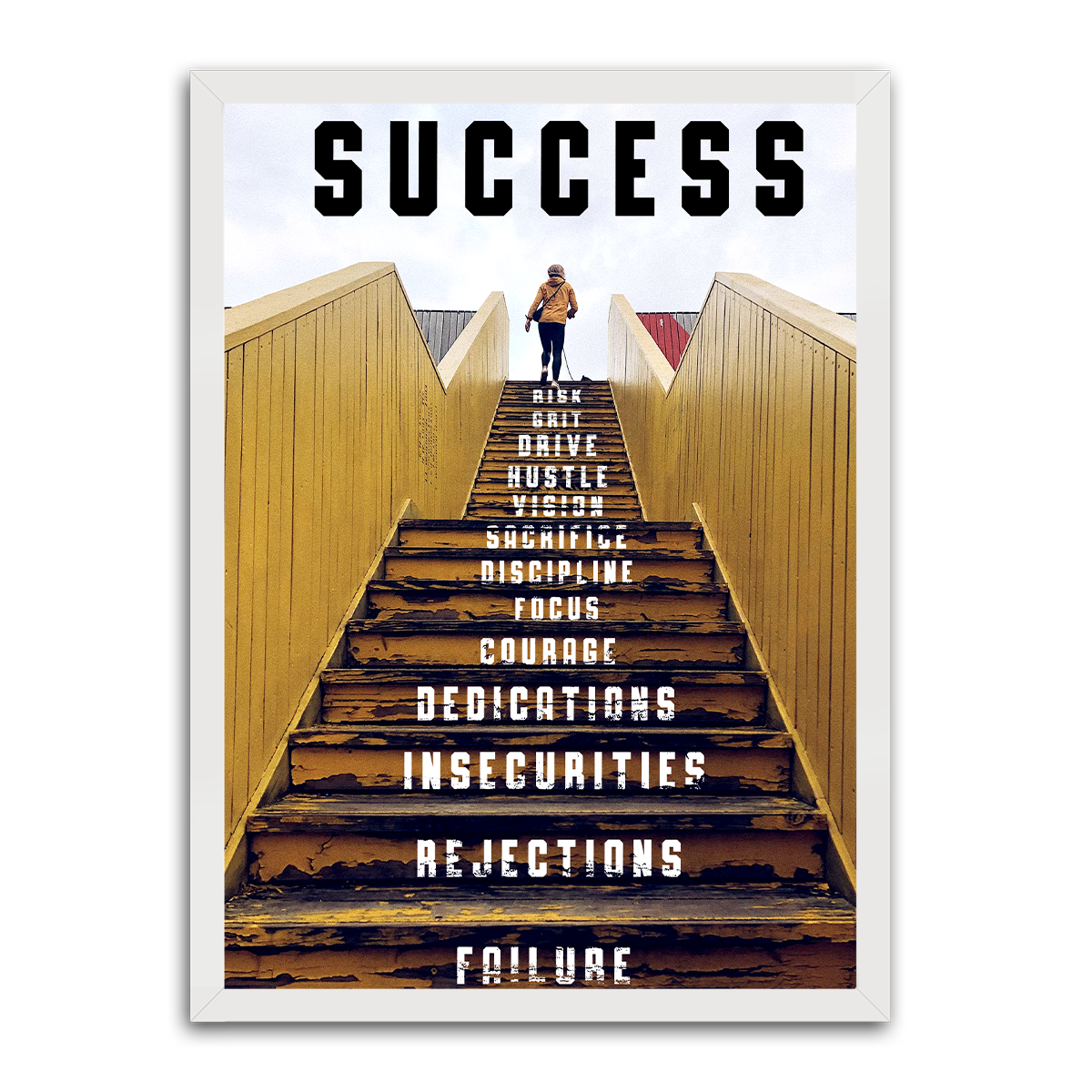 Success III HD Metal Wall Art