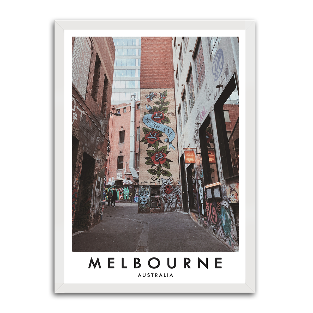 Melbourne II HD Metal Wall Art