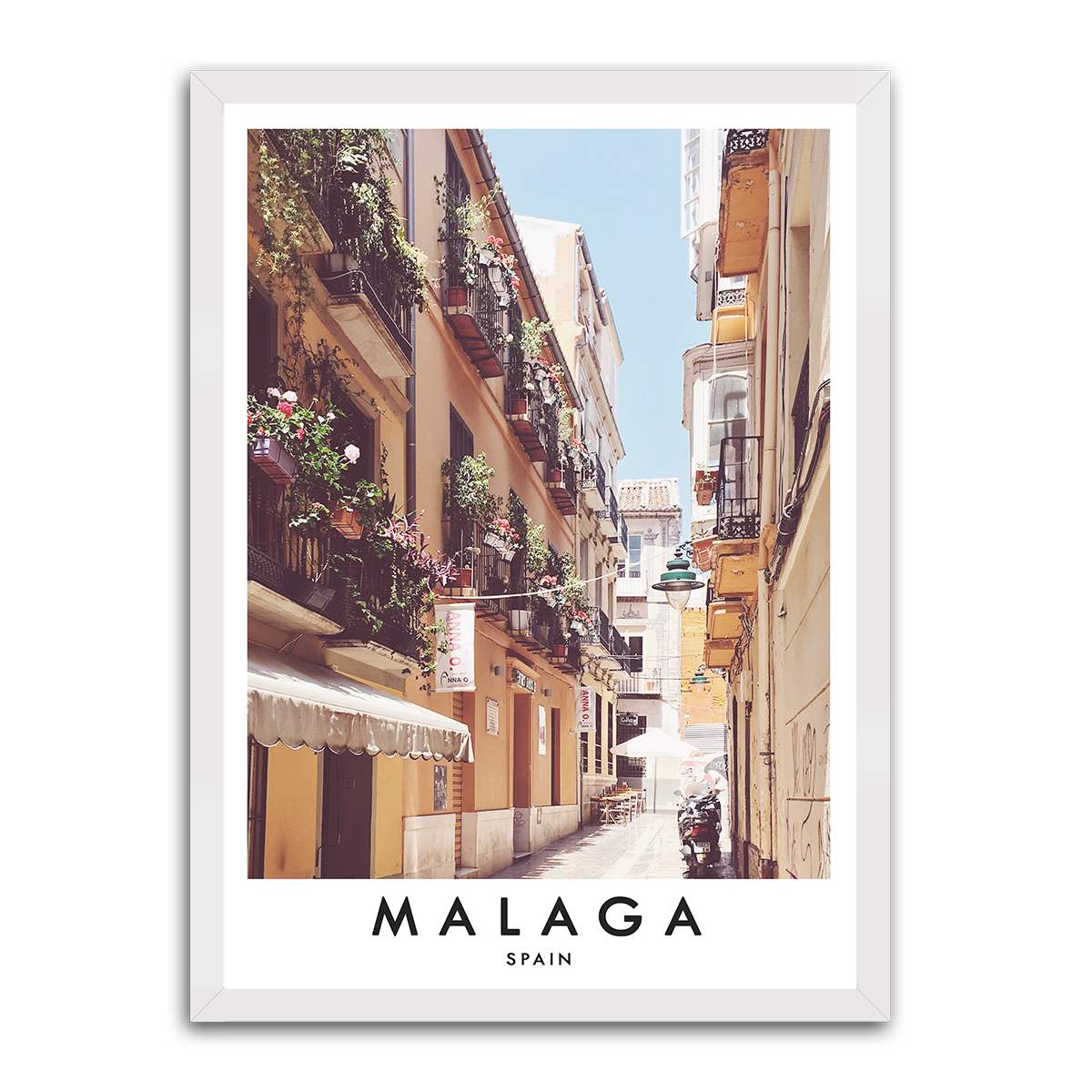 Malaga HD Metal Wall Art