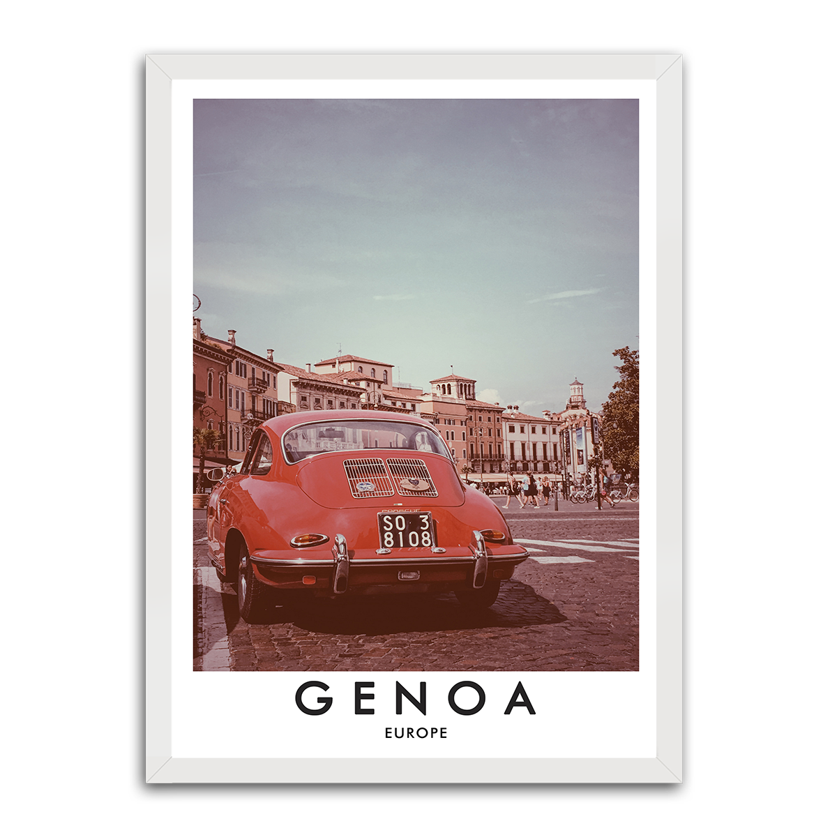 Genoa HD Metal Wall Art