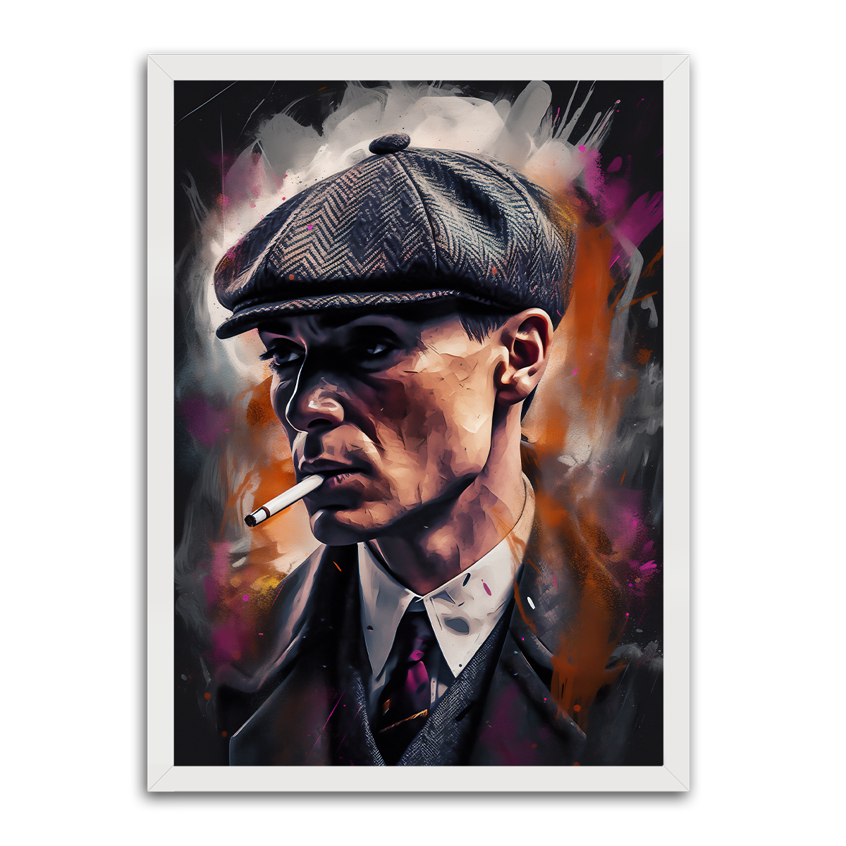 Tommy Shelby Tribute: HD Metal Wall Art