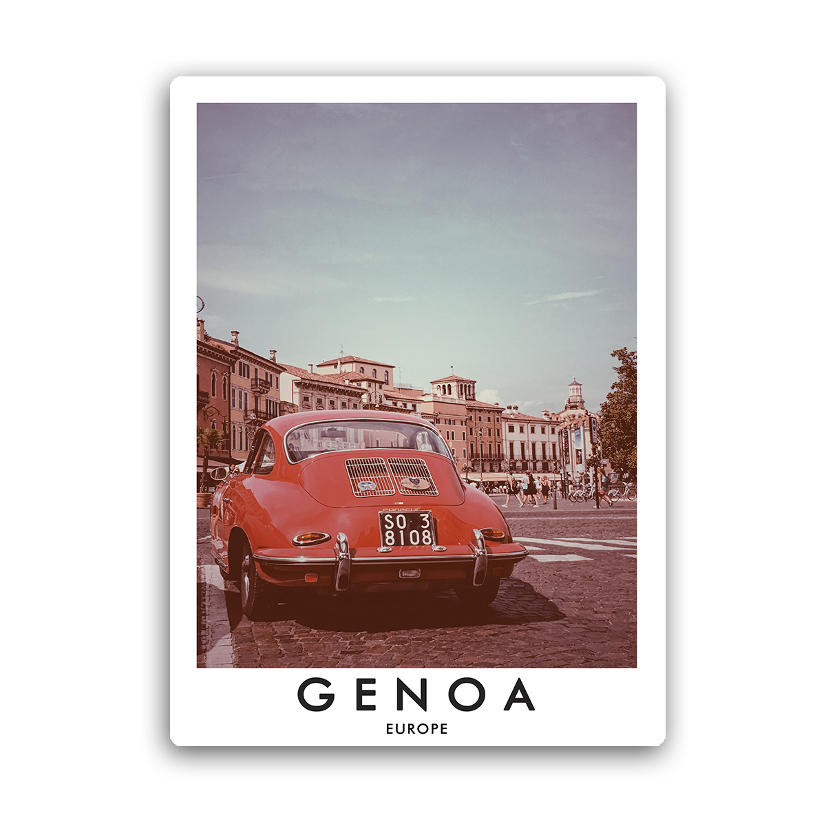 Genoa HD Metal Wall Art