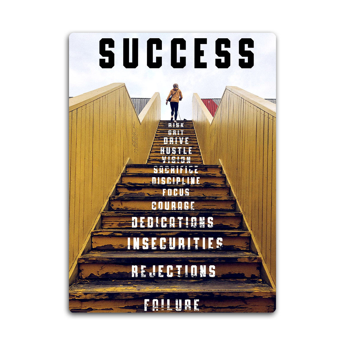 Success III HD Metal Wall Art