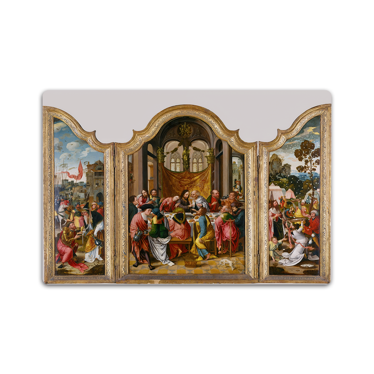 Eternal Grace: The Last Supper HD Metal Wall Art