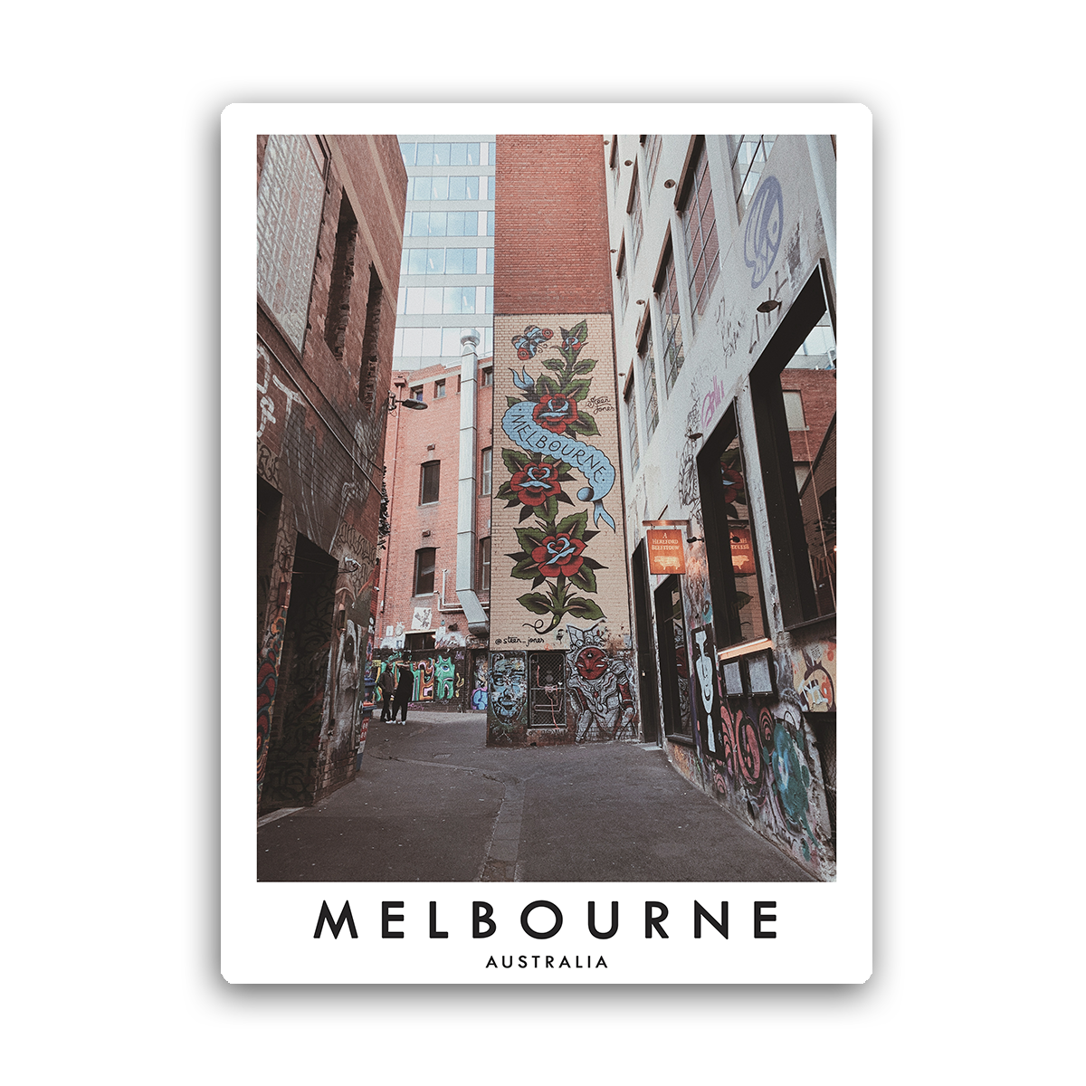 Melbourne II HD Metal Wall Art