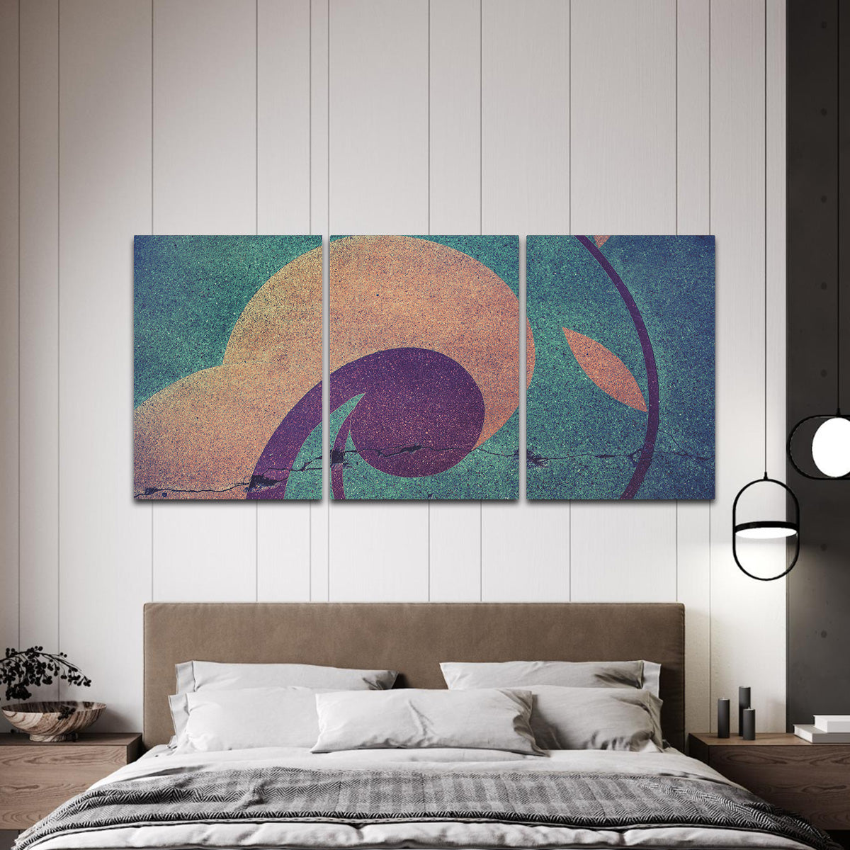 Captivating Colors: Three-Panel Metal Wall Art