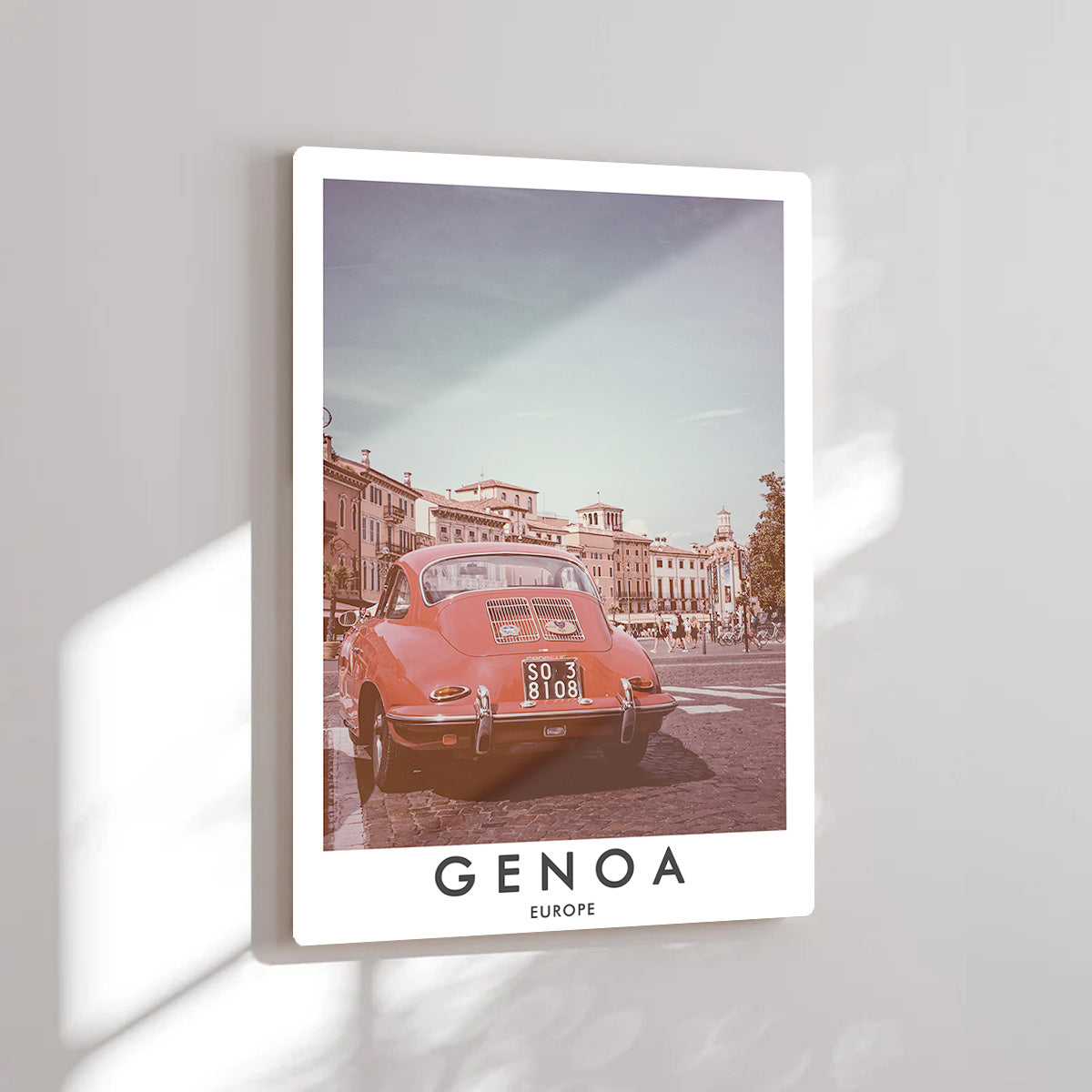 Genoa HD Metal Wall Art