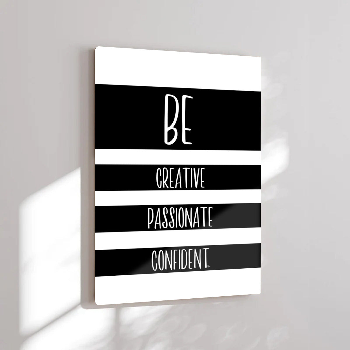 Be creative HD Metal Wall Art