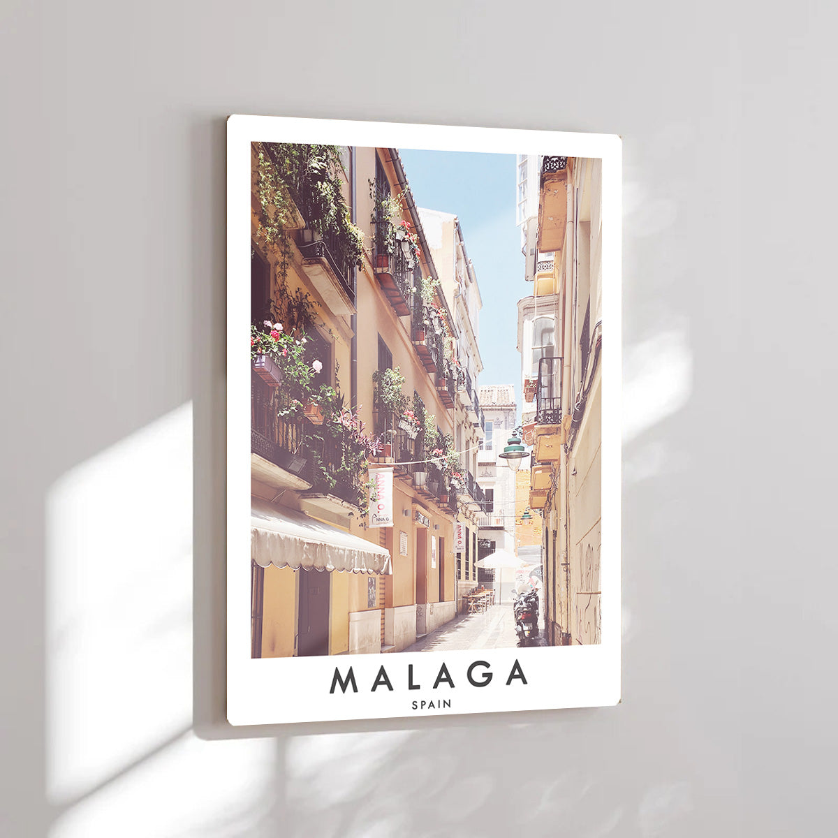 Malaga HD Metal Wall Art