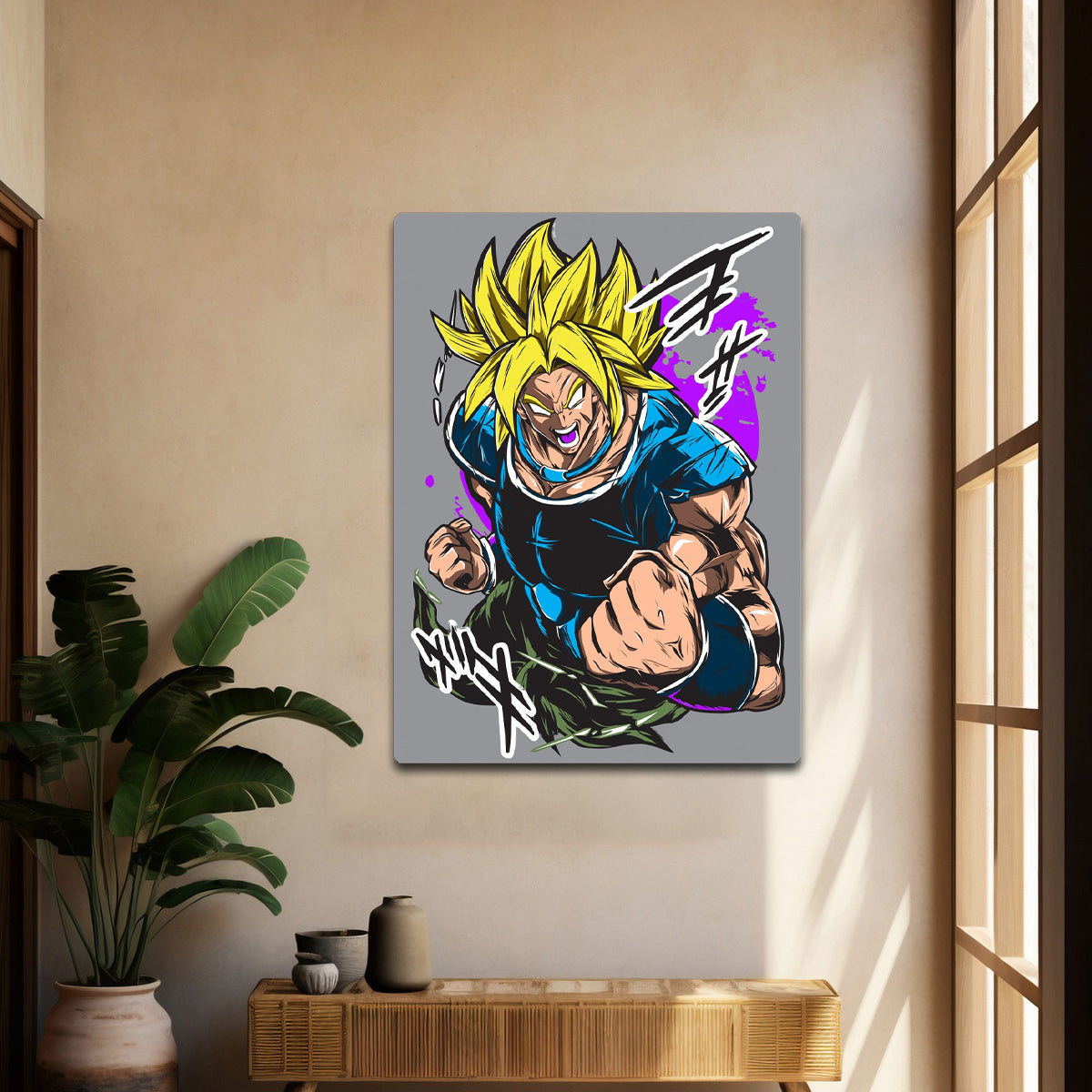 BROLY Transformed HD Metal Wall Art