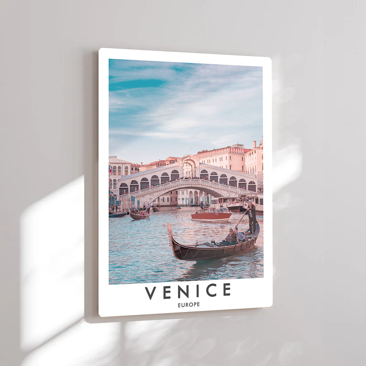 Venice HD Metal Wall Art