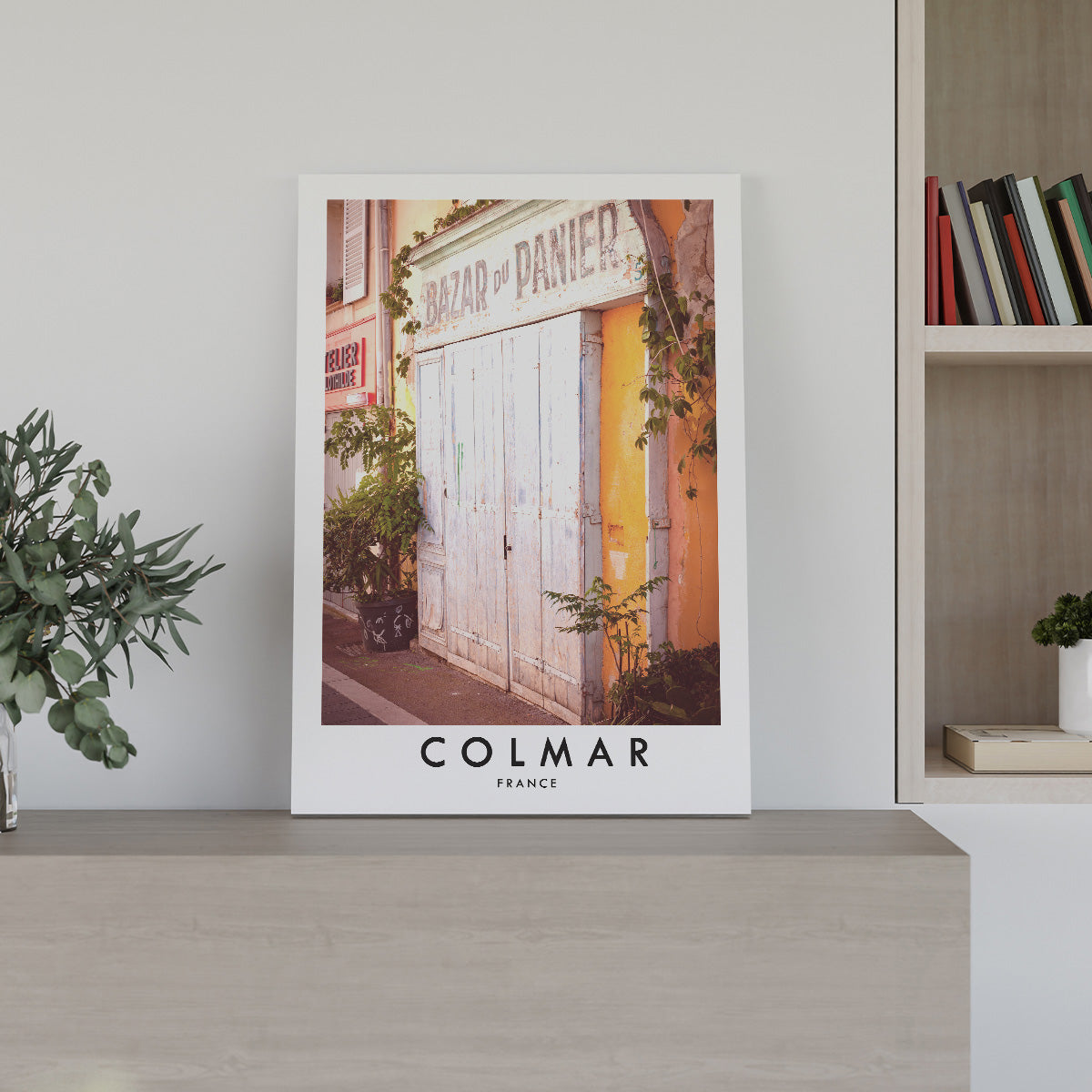 Charming Colmar: HD Metal Wall Art