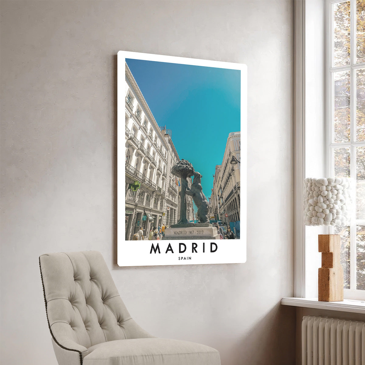 Madrid HD Metal Wall Art