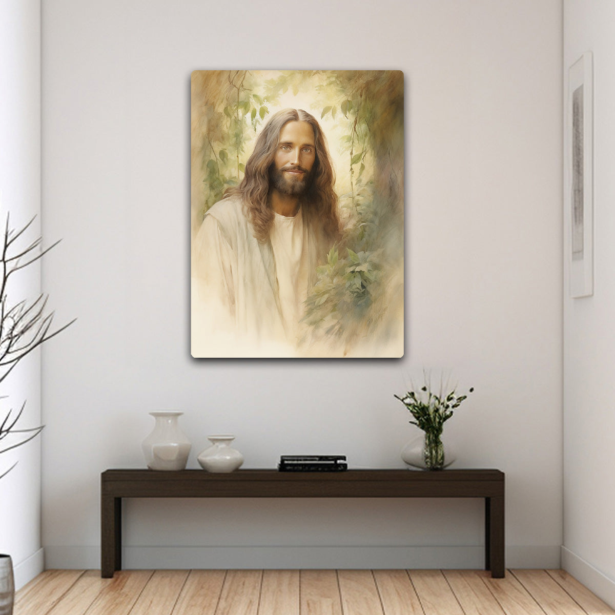 Jesus Portrait II HD Metal Wall Art