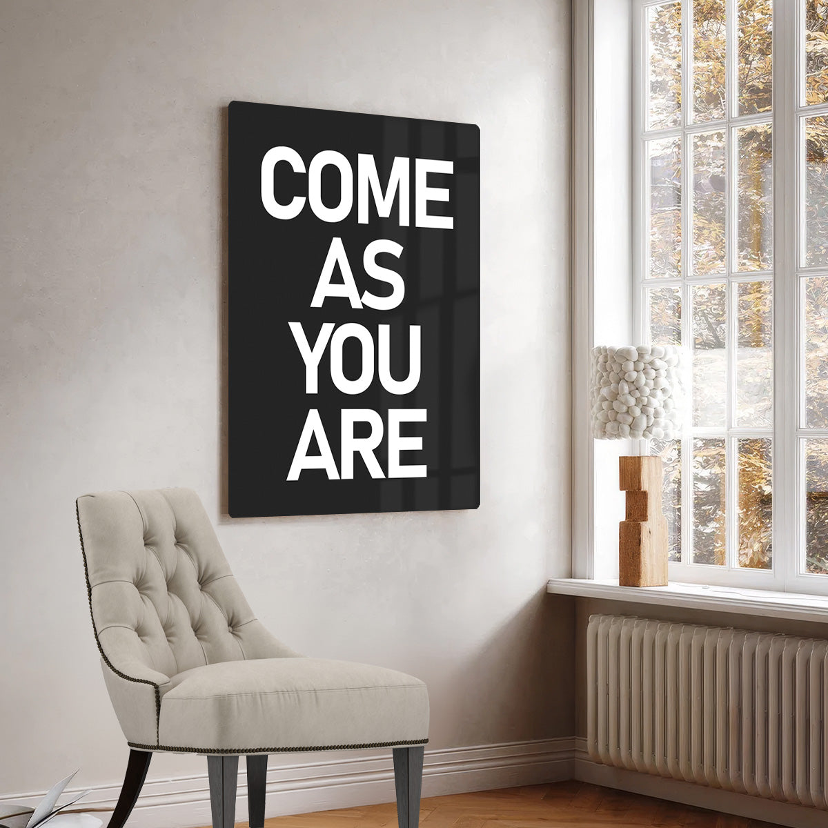 Come As You are HD Metal Wall Art