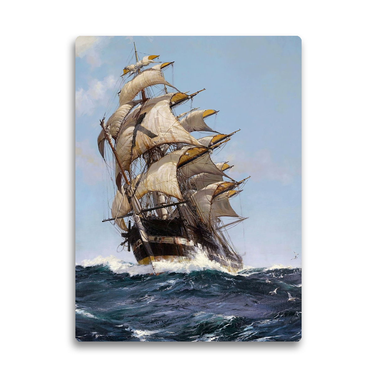 Serene Voyage HD Metal Wall Art