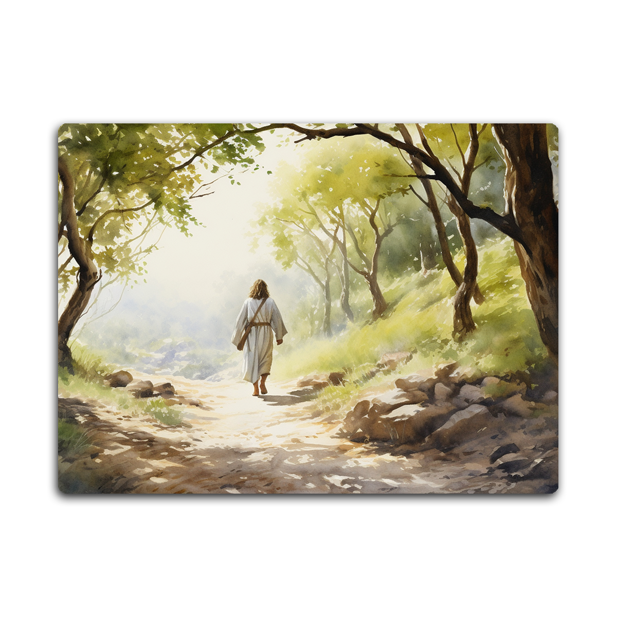 The Journey of Faith - HD Metal Wall Art