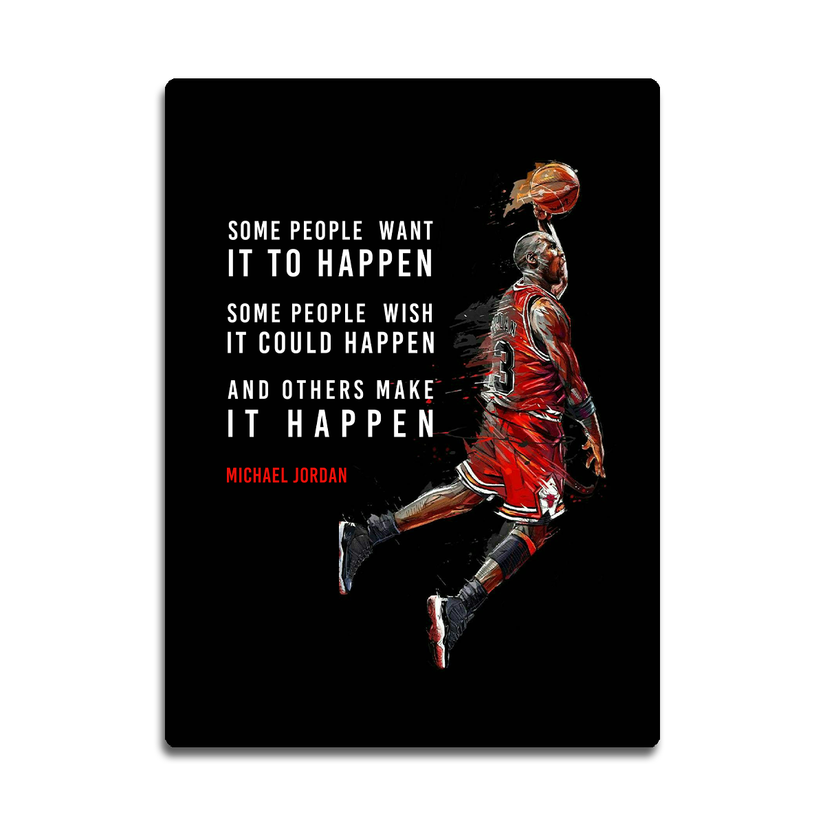 Michael Jordan 2 HD Metal Wall Art