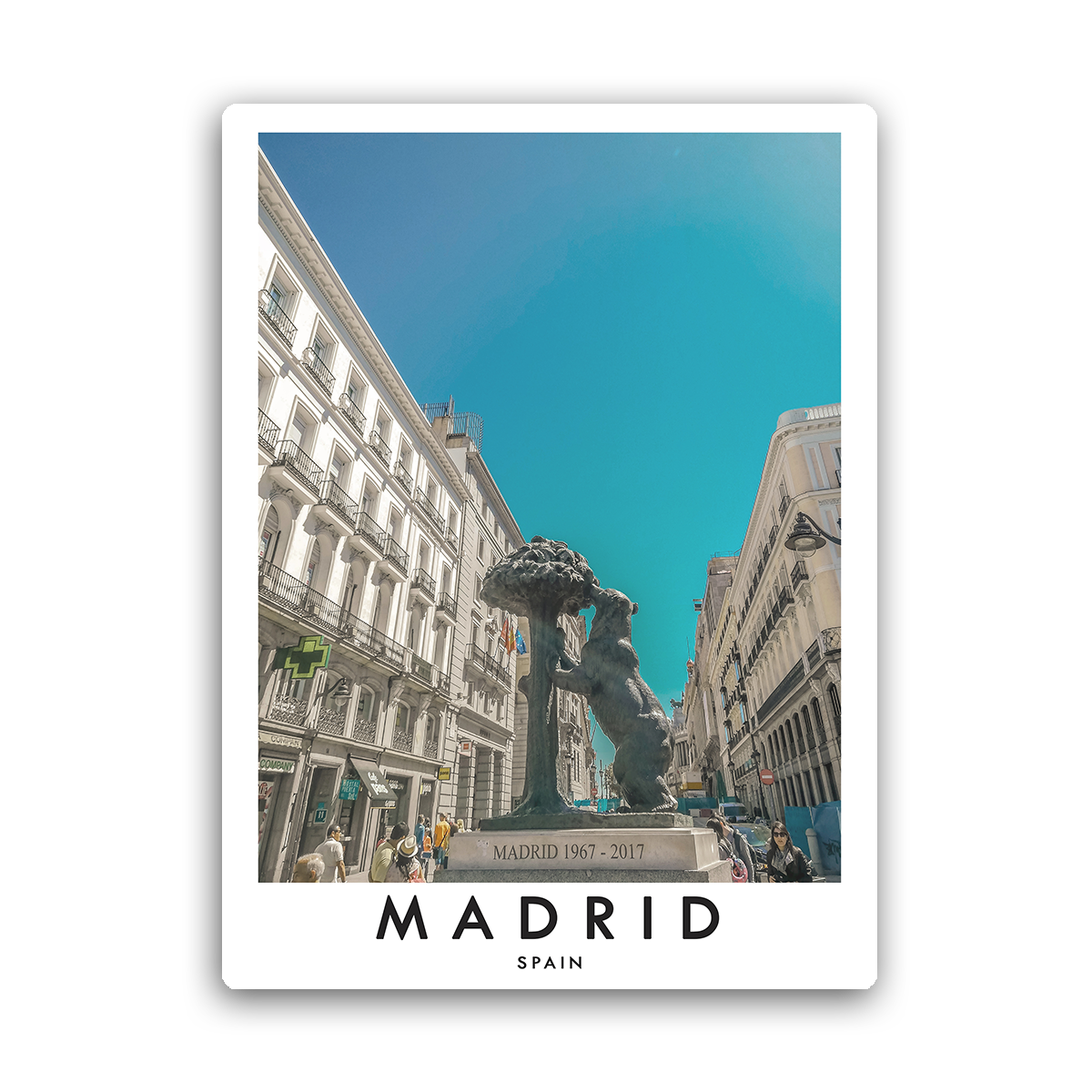 Madrid HD Metal Wall Art