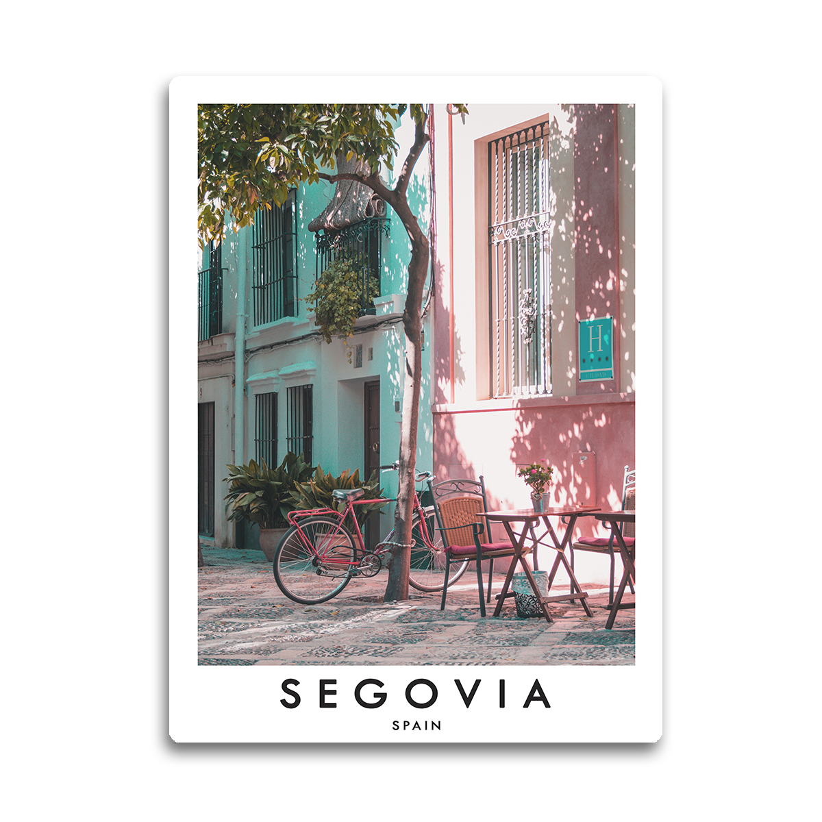 Segovia HD Metal Wall Art