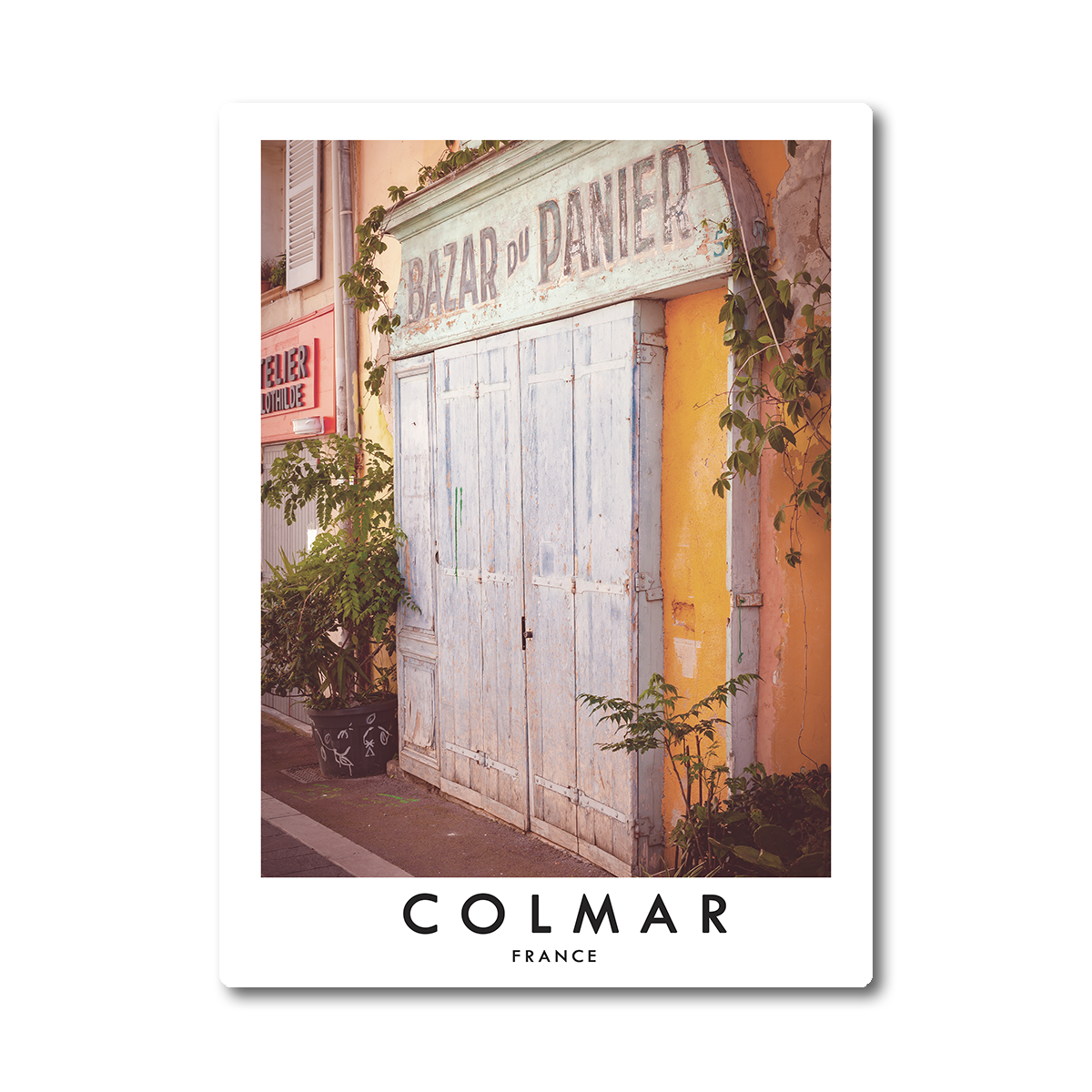 Charming Colmar: HD Metal Wall Art