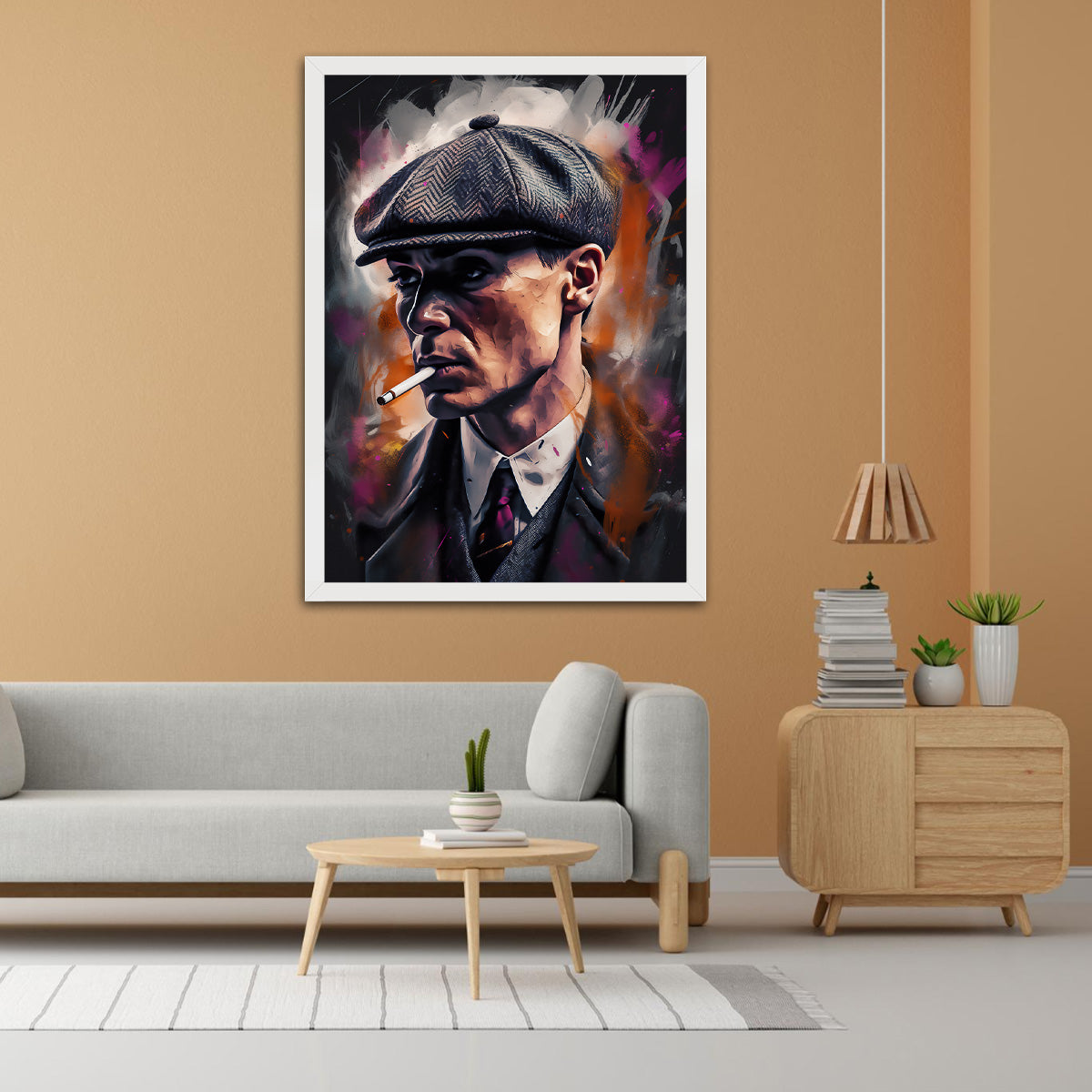 Tommy Shelby Tribute: HD Metal Wall Art