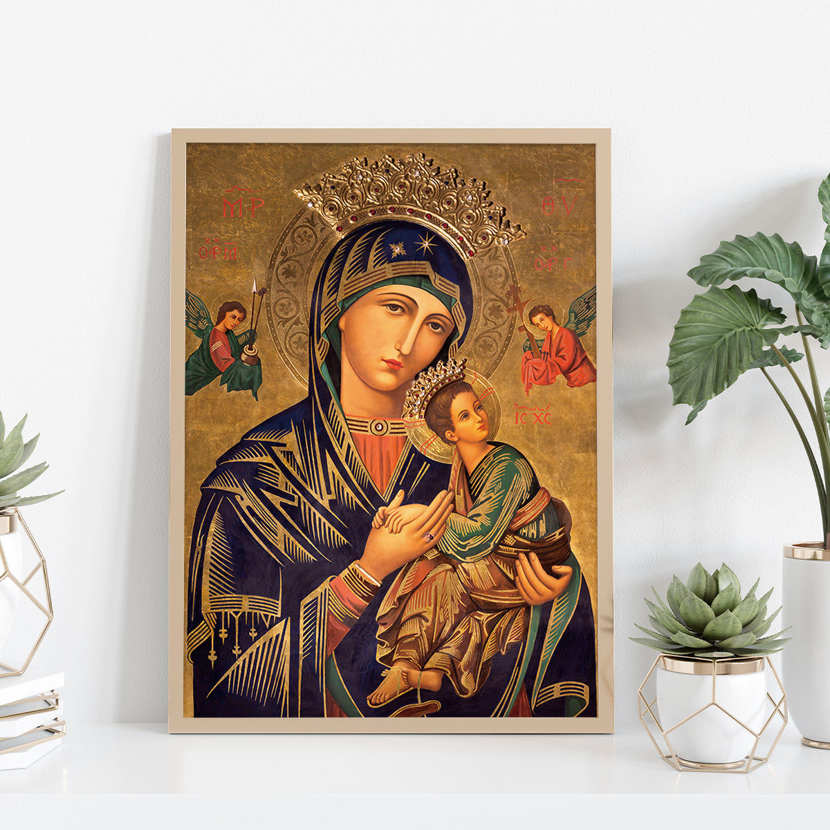 Our Lady of Perpetual Help - Metal Wall Art