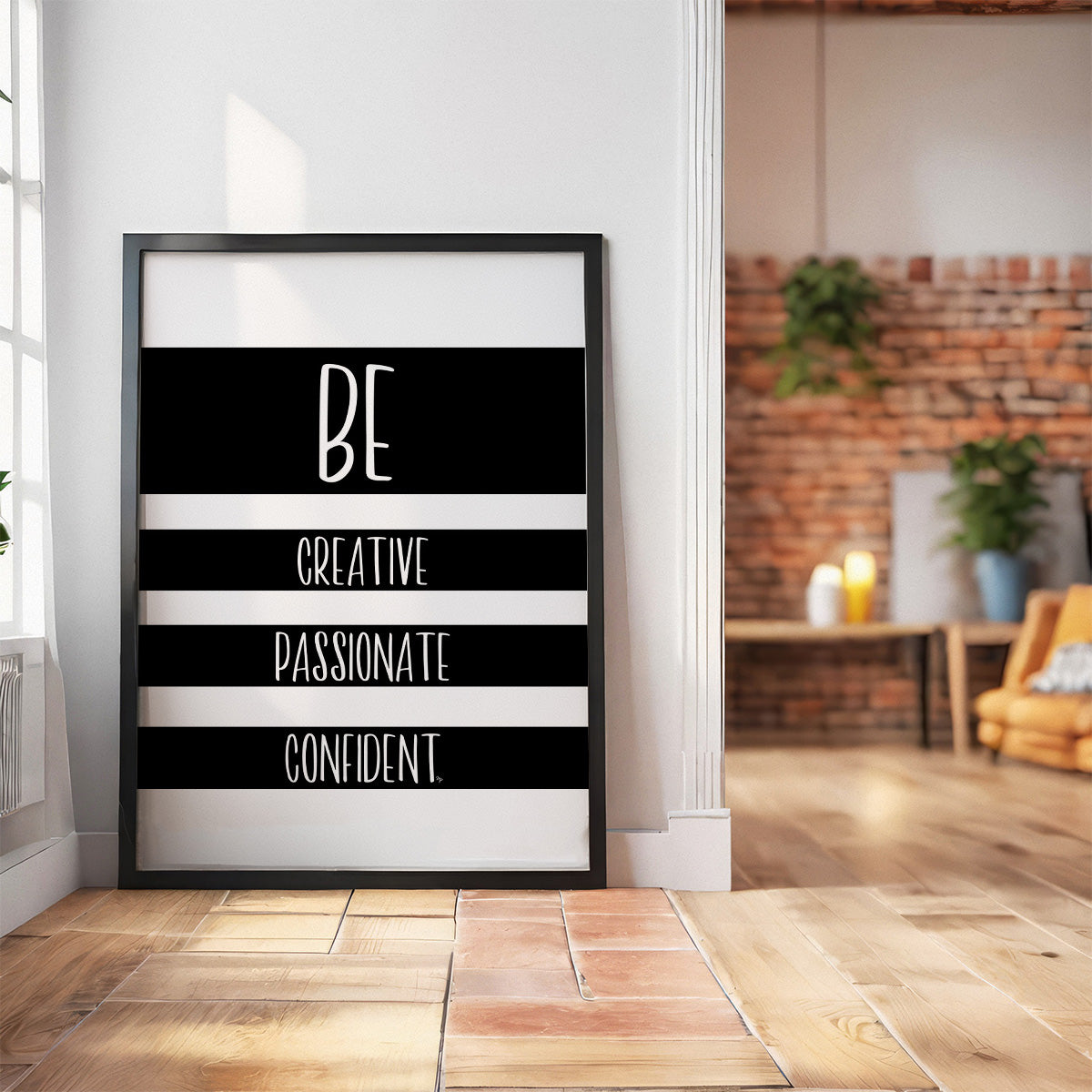 Be creative HD Metal Wall Art