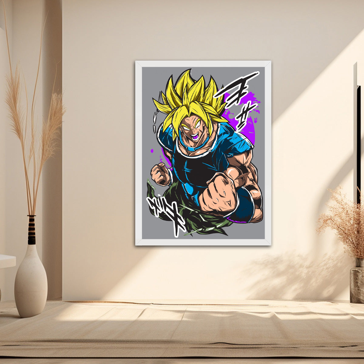 BROLY Transformed HD Metal Wall Art