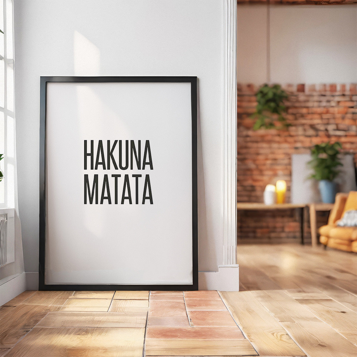 Hakunama Tata HD Metal Wall Art