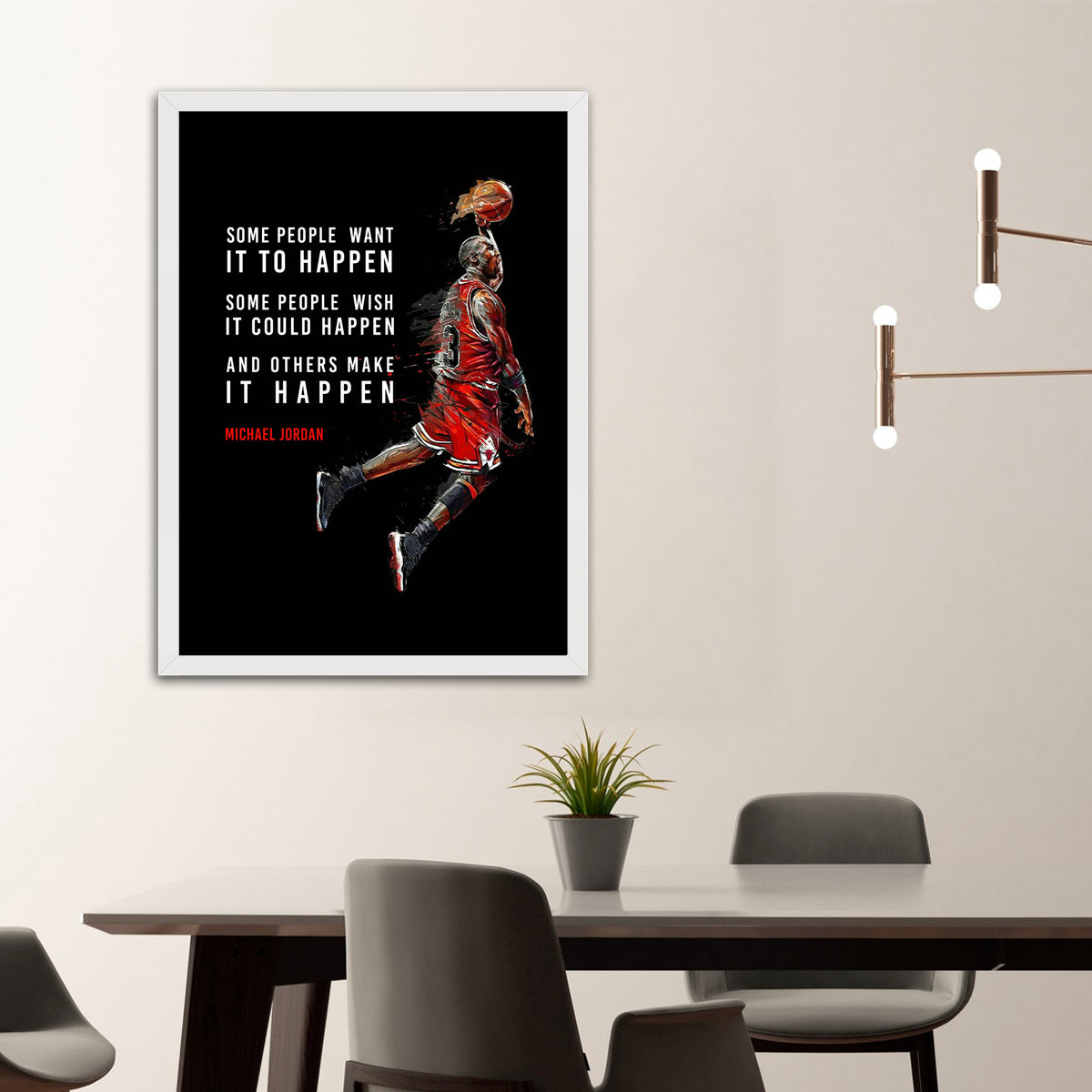 Michael Jordan 2 HD Metal Wall Art