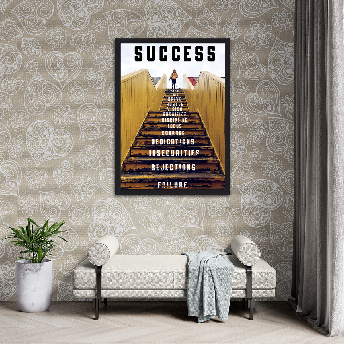 Success III HD Metal Wall Art