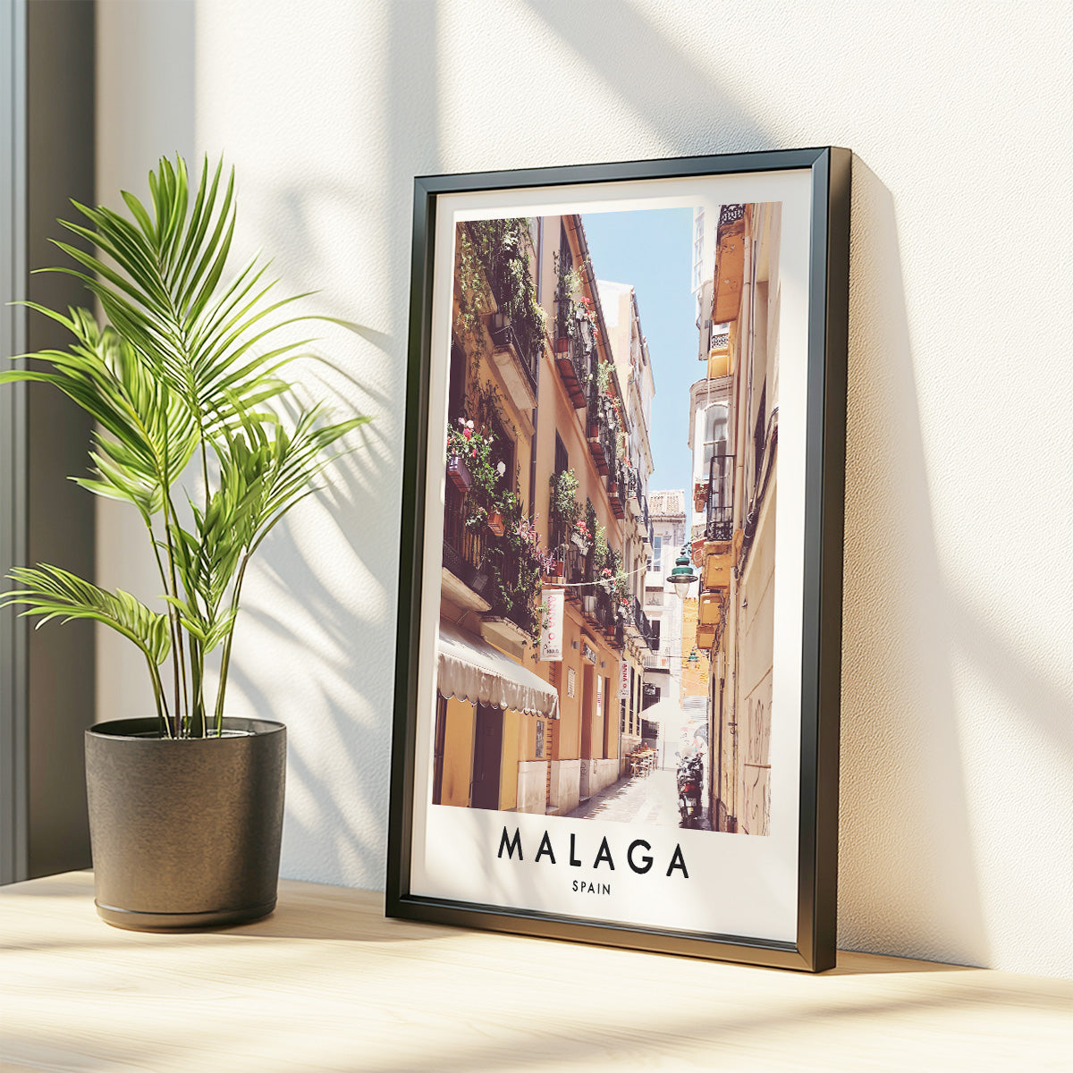 Malaga HD Metal Wall Art