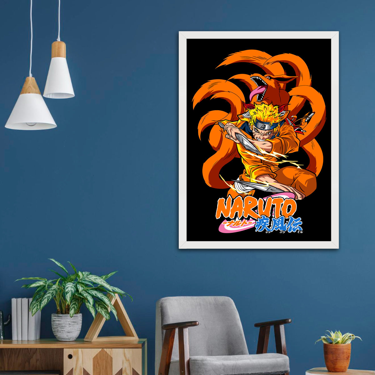 Rasengan Mastery: The Art of Naruto – HD Metal Wall Art