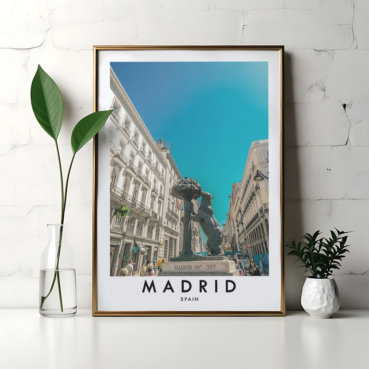 Madrid HD Metal Wall Art