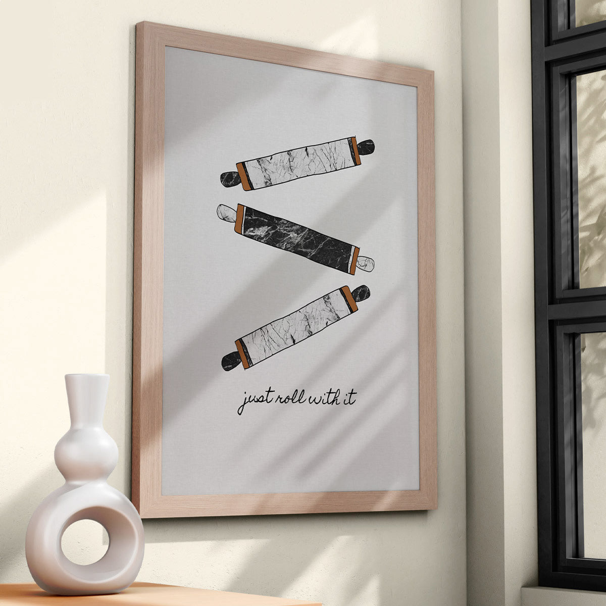 Just roll HD Metal Wall Art