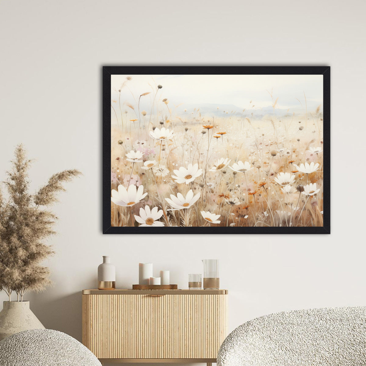 Whispers Wildflowers HD Metal Wall Art