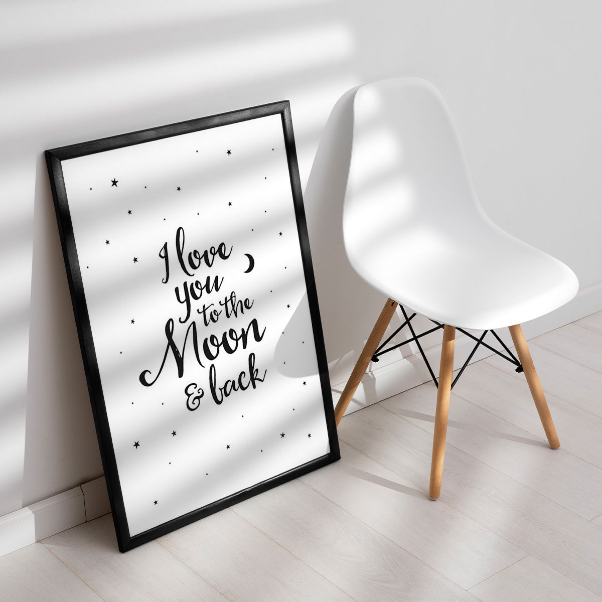 Love You to the Moon HD Metal Wall Art